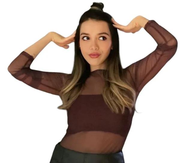 Blusa Malla vino festivo 